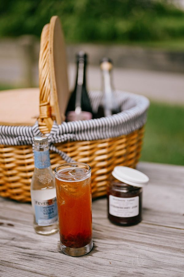 Strawberry Elderflower Spritz Birkin Basket